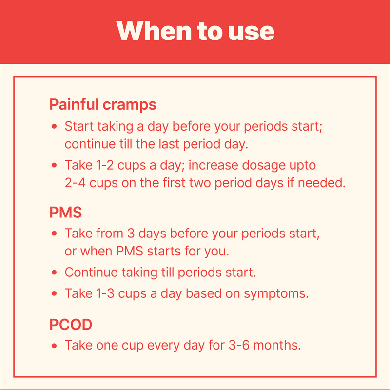 Period therapy